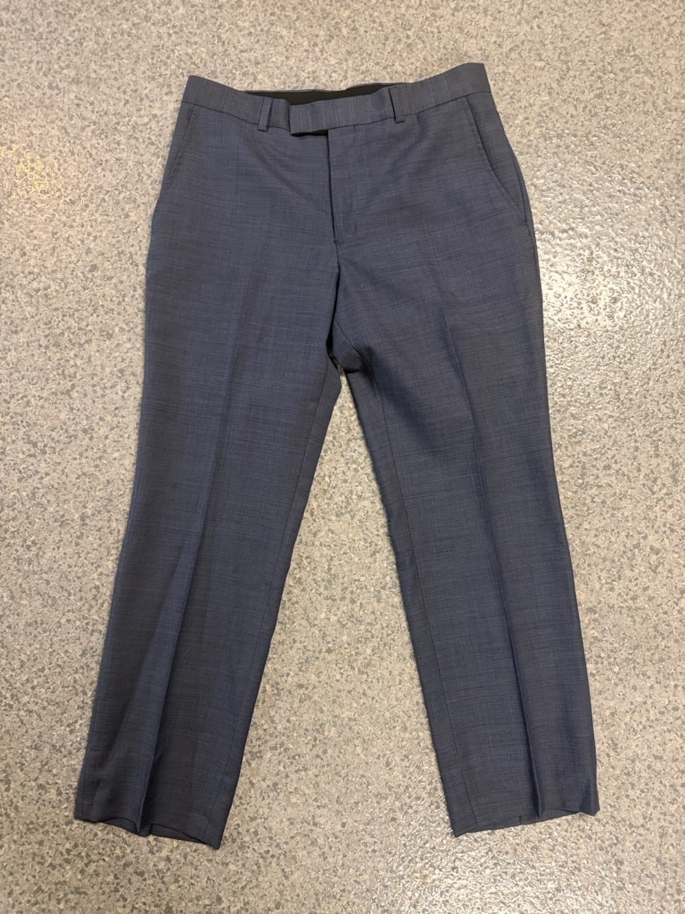 Kenneth Cole Blue Dress Pants 100% Wool - 
39S W33
